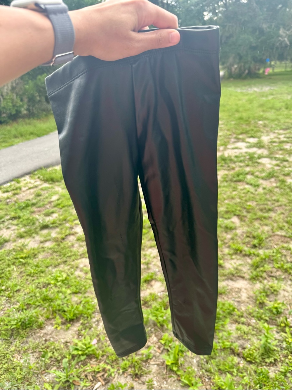 H&M Toddler Girls Faux Leather Leggings